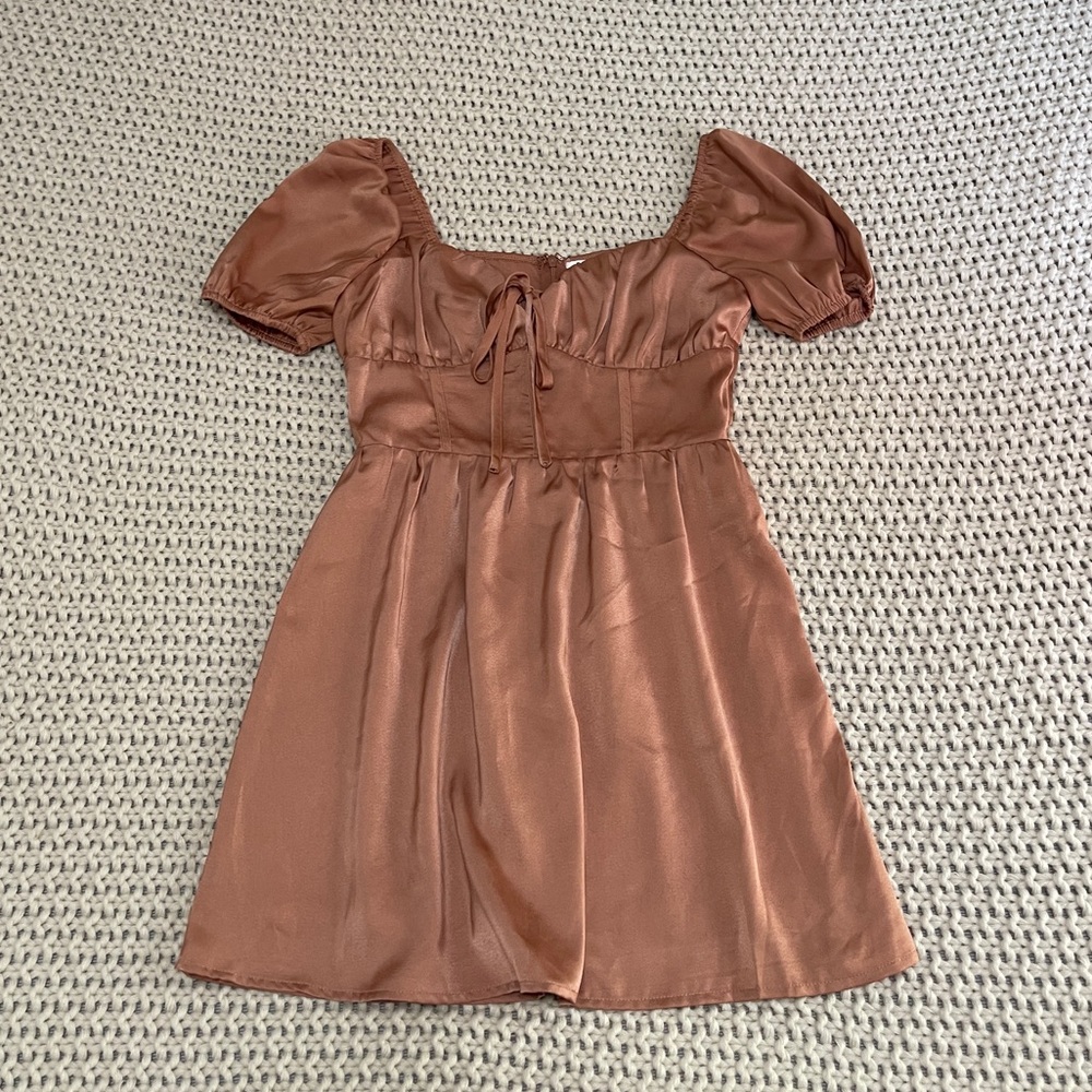 NWT Rose Gold Cooper Dress